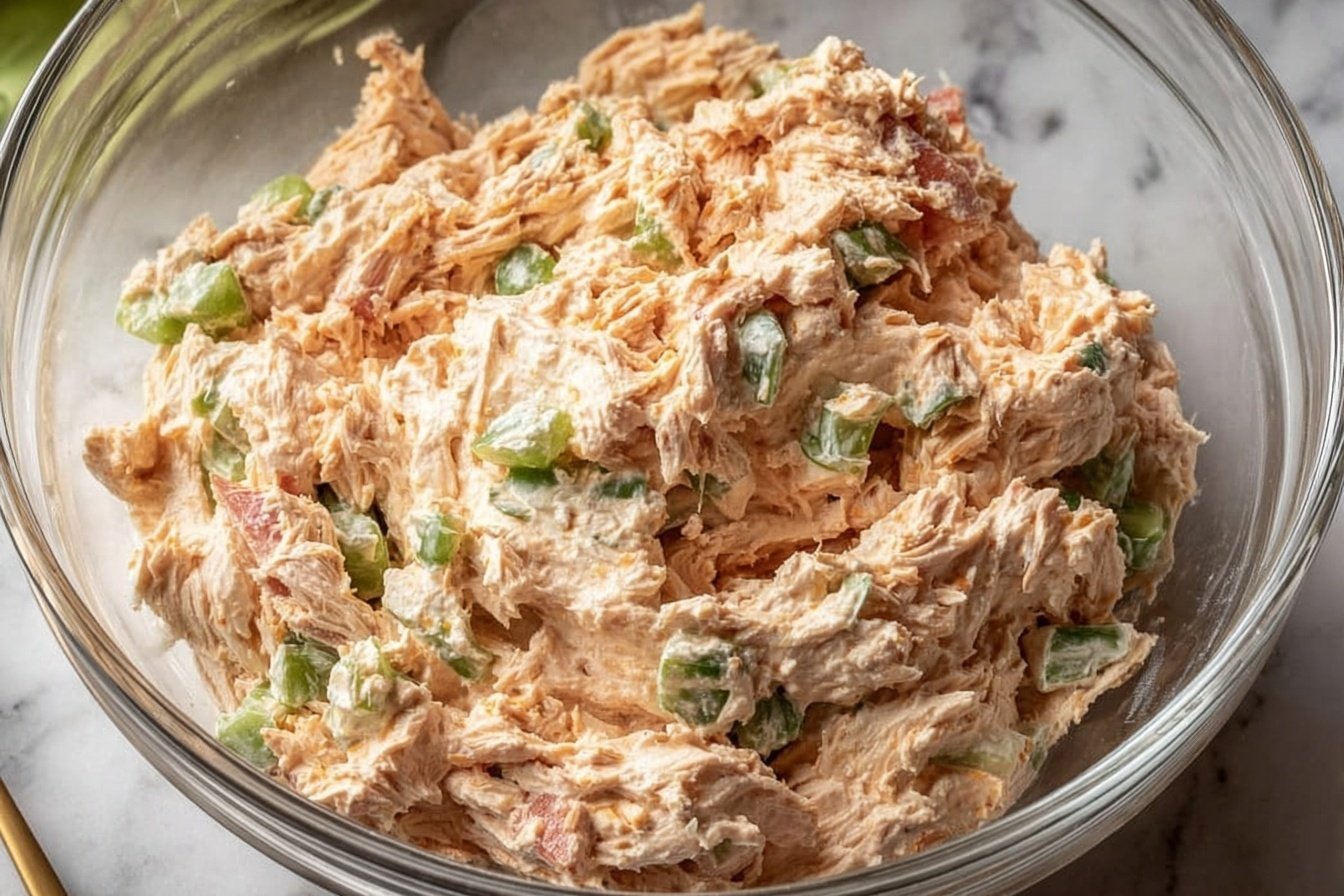 High Protein Buffalo Tuna Salad