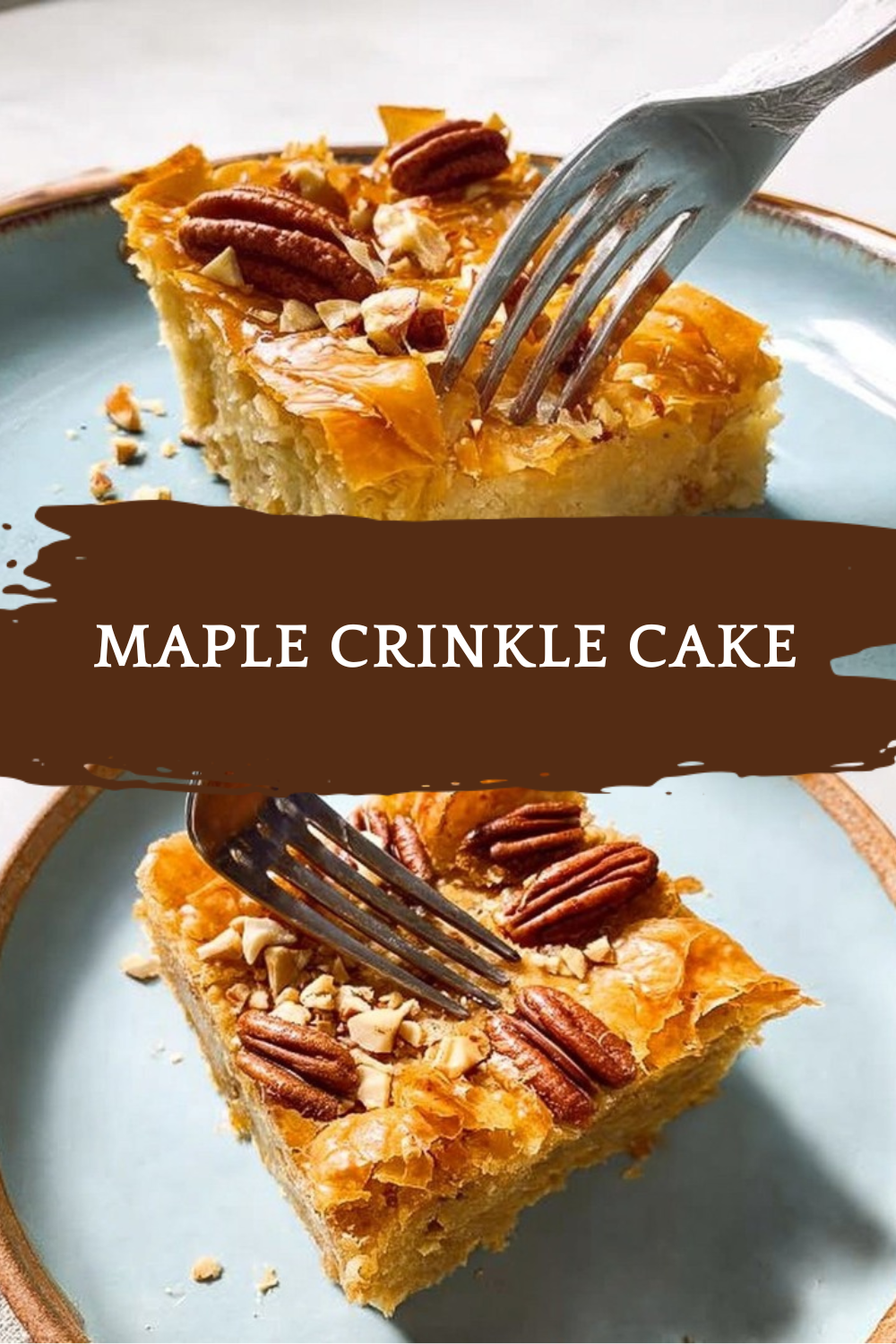 Maple Crinkle Cake