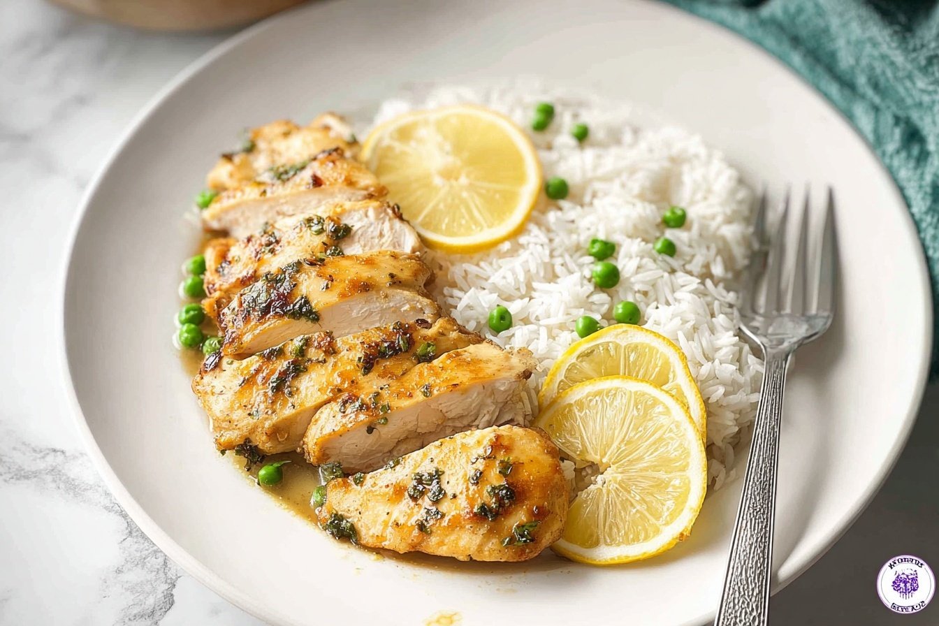 Slow Cooker Italian Lemon Chicken
