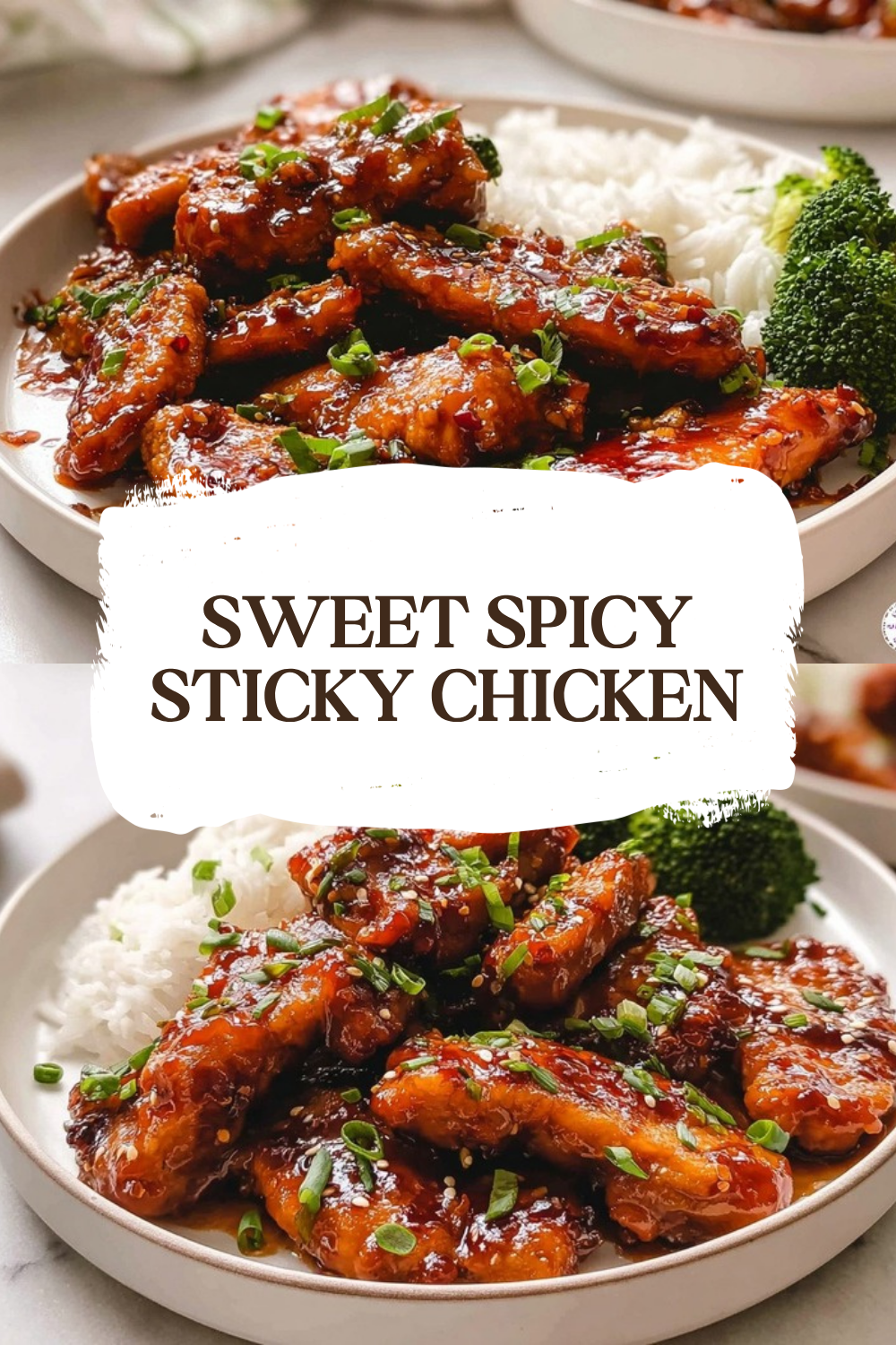 Sweet Spicy Sticky Chicken
