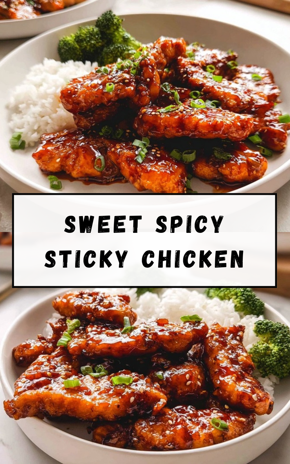 Sweet Spicy Sticky Chicken