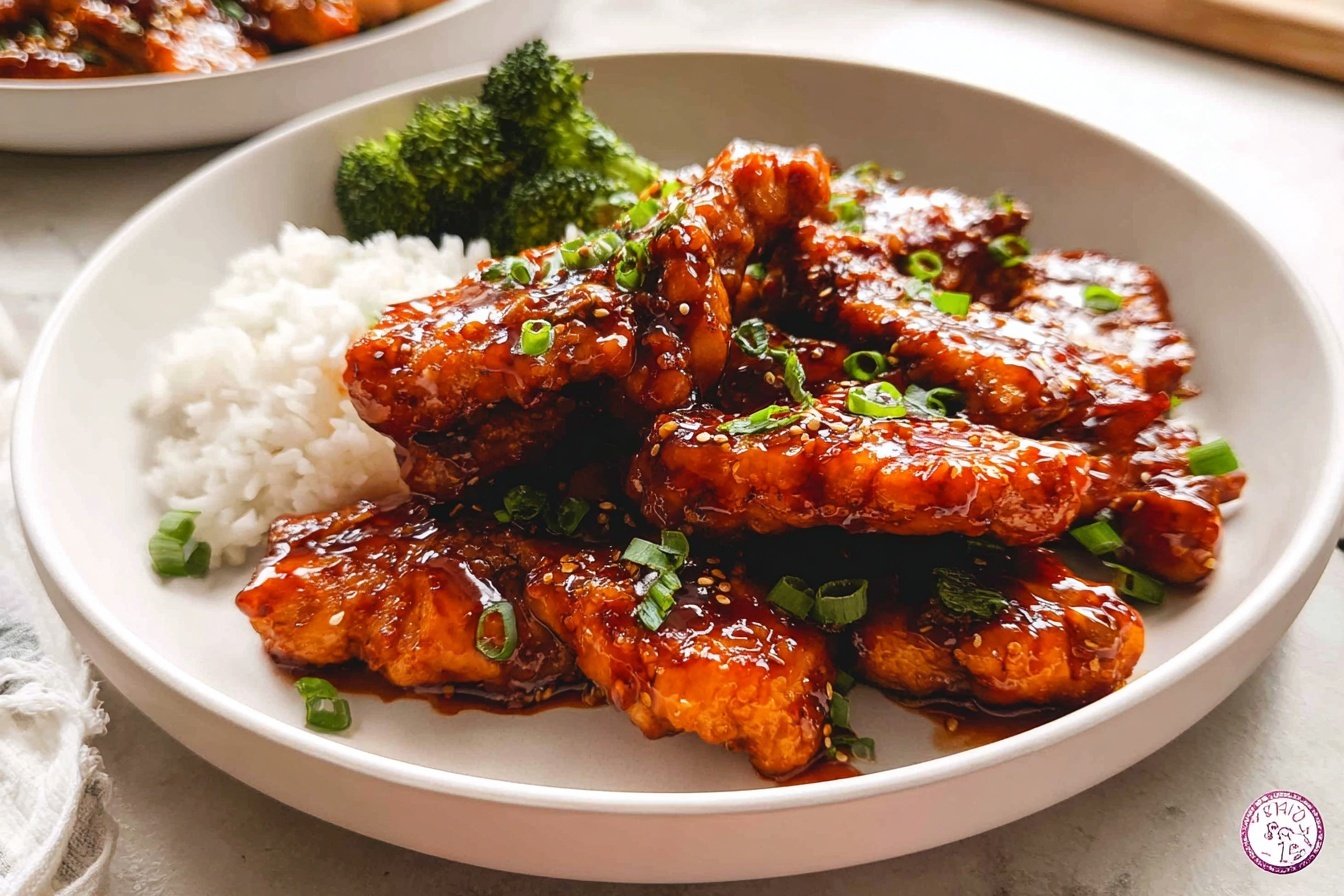 Sweet Spicy Sticky Chicken