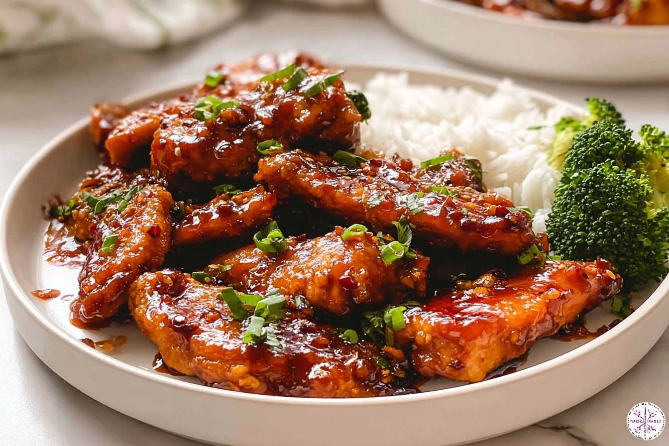 Sweet Spicy Sticky Chicken