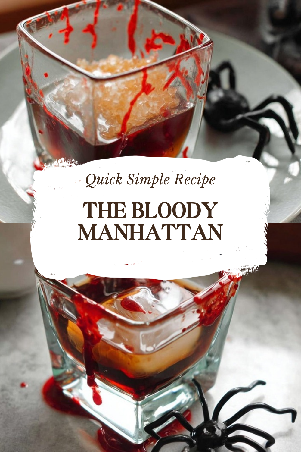 Halloween Cocktail Recipe: Spooky Bloody Manhattan 4 The Bloody Manhattan